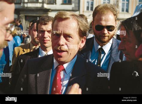 Characters Xx Century Vaclav Havel President Of The Czech Republic