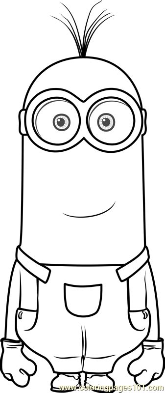 Minions Kevin Coloring Pages Coloring For Every Day Minion Coloring