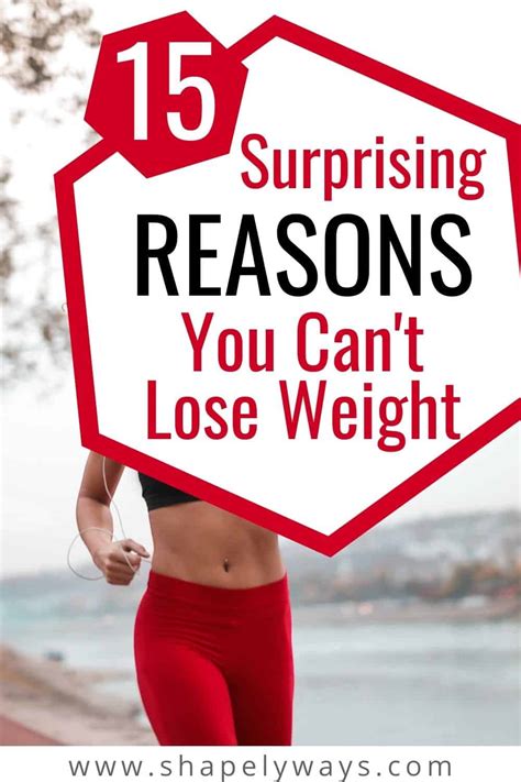 15 Reasons For Dieting And Exercising But Not Losing Weight