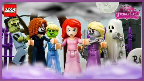 ♥ Lego Disney Princess Ariel Scary Stories Stop Motion Animation