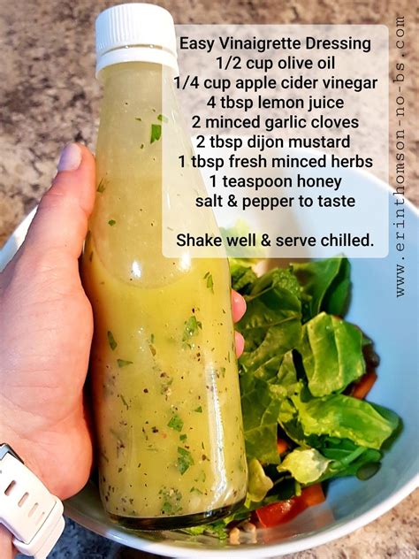 Now our name's a little shorter. Easy Vinaigrette Dressing | Delicious healthy recipes ...