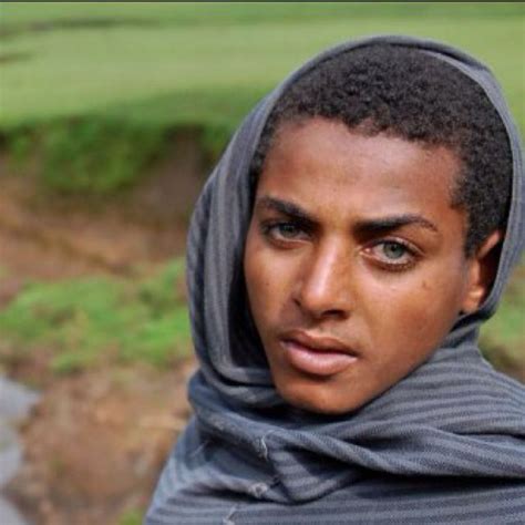 Ethiopian Male With Light Eyes We Are The World People Of The World