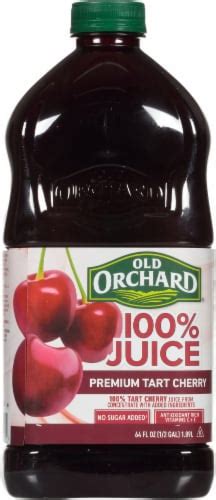 Old Orchard 100 Premium Tart Cherry Juice 64 Fl Oz Kroger