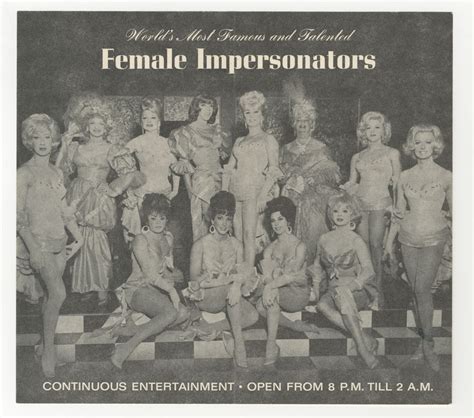 world s most famous and talented female impersonators