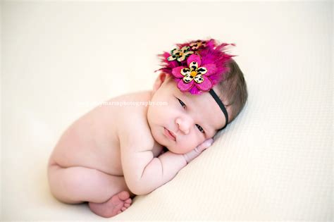 Adorable Newborn Baby Girl Frederick Maryland Newborn Photographer