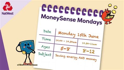 Moneysense Mondays Teach Your Children How To Save Money And Energy 💚
