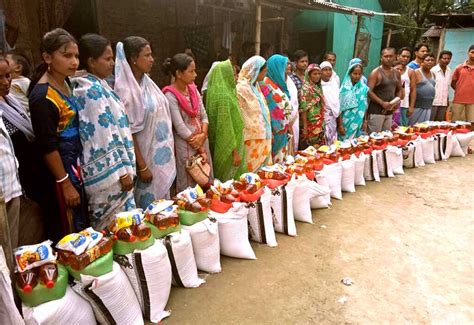 Flood Relief Food Kit Distribution Assam Focus India