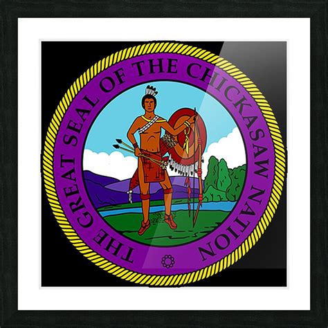 Chickasaw Nation Great Seal Fun With Flags