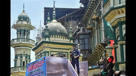 Loudspeaker Row Heavy Security Deployed Outside Mosques In Mumbai