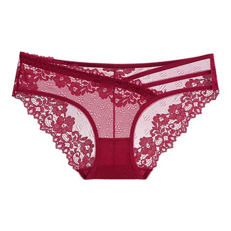 Solacol Sexy Panties For Women For Sex Womens Underwear Womens High Waist Sexy Lace Mesh