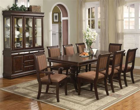 Consider adding a china cabinet & hutch to store essentials or showcase your favorite crystal and dishware. Merlot 11 Piece Formal Dining Room Furniture Set Table 8 Chairs Buffet Hutch | eBay