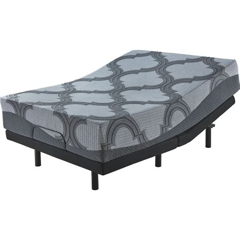 Ashley Sleep Gruve Inch Hybrid King In Adjustable Bed Frame