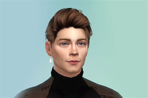 Simslab Harry Styles The Sims 4 Harry Styles Cabelo Harry Styles Sims 4