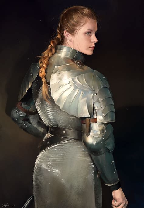 Armour Study By Astri Lohne Female Armor Scantily Clad Fantasy Art