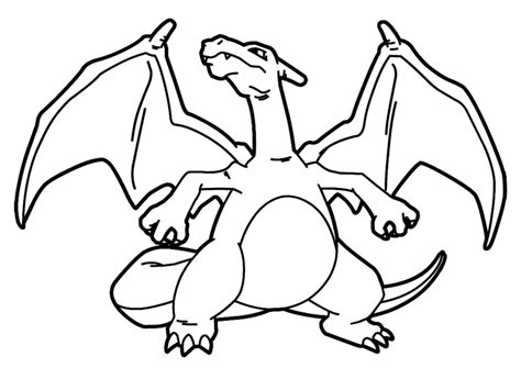 Pokemon Charizard Drawing At Getdrawings Free Download
