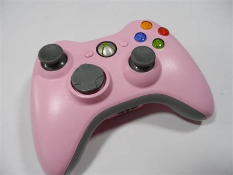 Control Para Xbox 360 Rosa Original Inalámbrico Meses Sin Intereses