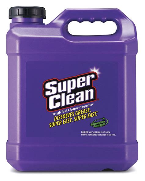 SUPERCLEAN Water Based Jug Cleaner Degreaser 3ZLD4 101724 Grainger