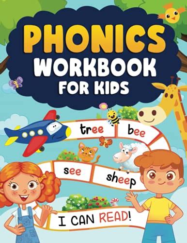 Phonics Workbook For Kids 4 6 More Than 80 Pages To Learn Letters New
