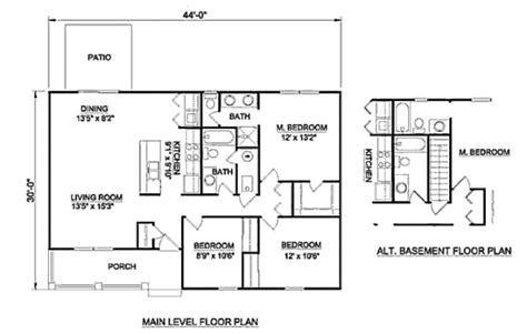 Three Bedroom 1200 Sq Ft House Plans 3 Bedroom ~ Crafter Connection