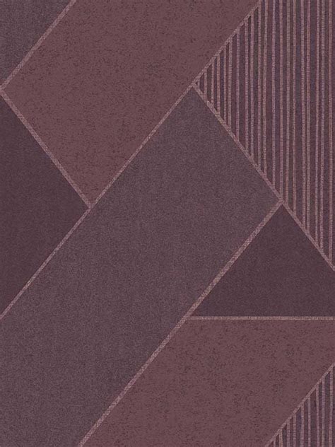 Art Deco Plum Glam Geometric Wallpaper 395833 By Eijffinger Wallpaper