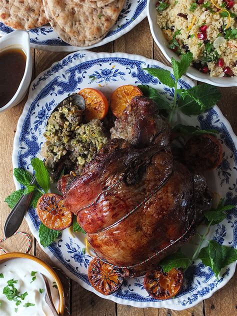 This moist, flavourful christmas turkey roll with a crunchy topping and a bacon stuffing from tom kerridge banishes dry turkey nightmares for a place a wire rack in the tin and place the rolled turkey breast on top. Roast Boneless Shoulder of Lamb with Pistachio & Orange ...