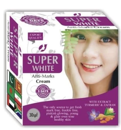 Super White Anti Marks Cream Lazada