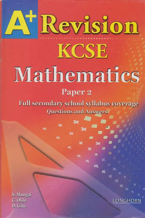 a revision kcse mathematics paper text book centre 39900 hot sex picture