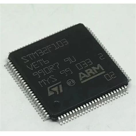 New And Original Stm32f103vet6 Lqfp 100 32 Bit Microcontrollers Patch