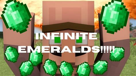 Infinite Emeralds Tutorial Minecraft Bedrock 116 Youtube