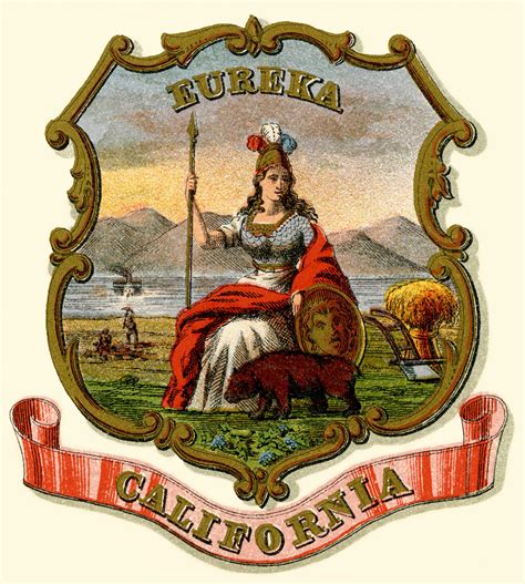 California State Coat Of Arms Historic