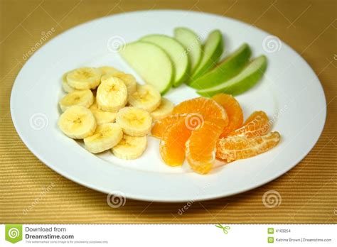 Apples Bananas And Oranges Stock Photo Image Of Food 4163254