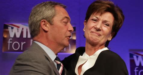 Diane James Explains How Nigel Farage Messed Up Kissing Her Huffpost Uk Politics