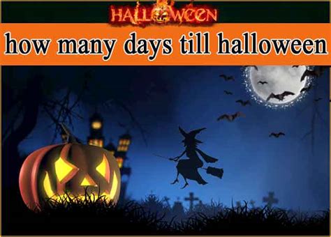 How Many Till Halloween Gails Blog