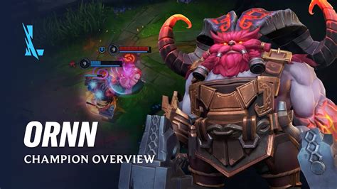 Ornn Champion Overview Gameplay League Of Legends Wild Rift Youtube