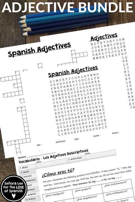 Pin On Spanish Adjectives