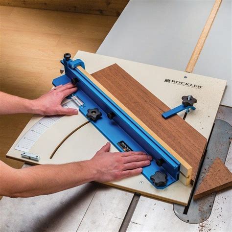 Place the board in the crosscut sled and cut on one of the long sides. Rockler Tablesaw CrossCut Sled | Woodworking, Hardware and ...