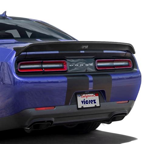 Vicrez Gloss Carbon Fiber Rear Spoiler Hellcat Redeye Vz102440 Dodge