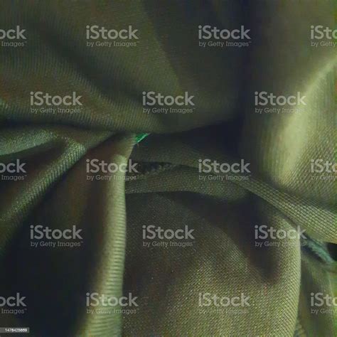 Dark Green Fabric Texture Stock Photo Download Image Now Abstract
