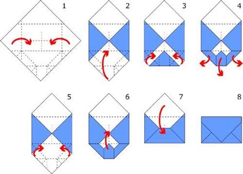 How To Fold A Paper Envelope Origami Envelope Homemade Envelopes