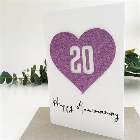 Check out our 20 year anniversary gift for husband selection for the very best in unique or custom, handmade pieces from our gifts for the couple well you're in luck, because here they come. 20 Year Anniversary Gift Ideas, 20th Anniversary Card ...