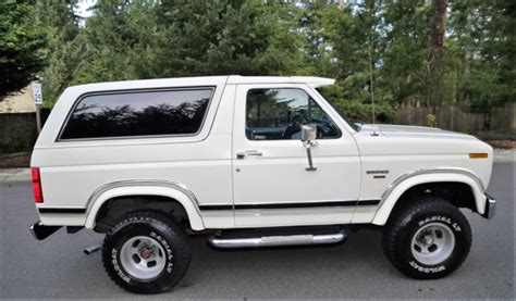 Selling No Revere 1986 Ford Bronco Xlt 4x4 V8 58 Automatic Rust Free