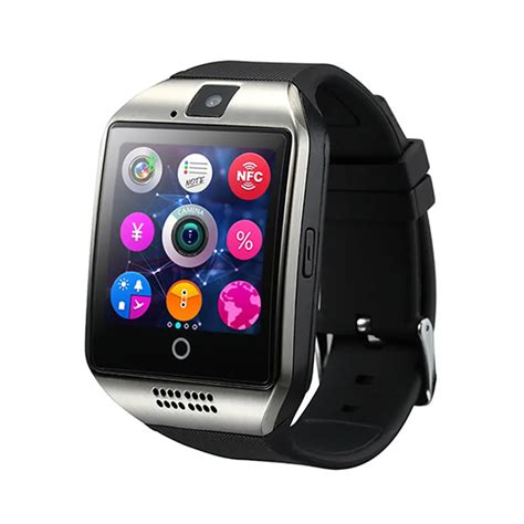 Q18 Smart Watch With Touch Screen Support Tf Sim Card Camera For