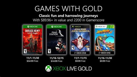 Xbox Live Gold Free Games For November 2019 Announced Gematsu