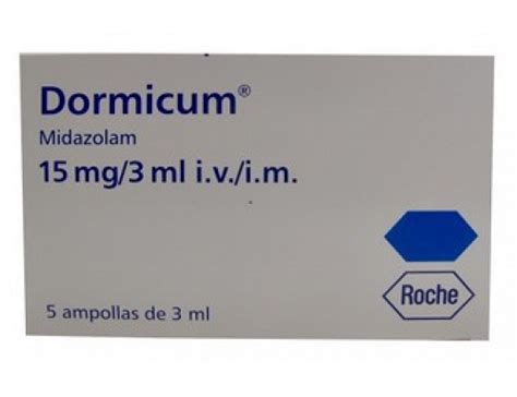 Dormicum 15mg Ampoules Rosheta Saudi Arabia