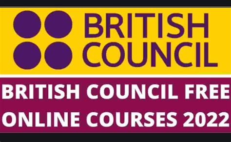 British Council Online Courses For International Students 2022 Apply