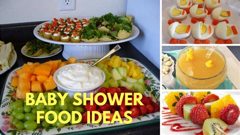 People typically graze during baby showers and eat tiny finger foods rather than hot meals, camp says. Baby Shower Food Ideas on A Budget Theme and Decoration ...