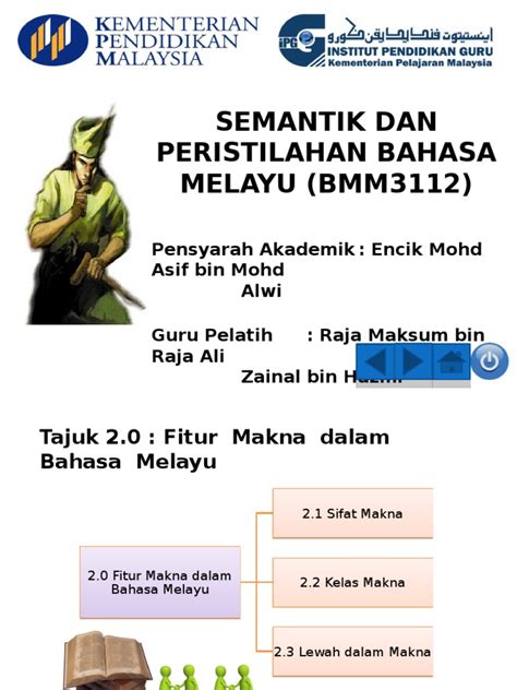 Excited to learn bahasa melayu online? Fitur Makna Dalam Bahasa Melayu