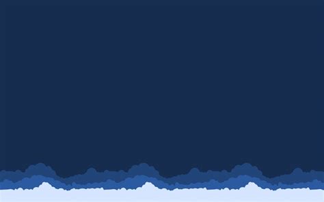 Clouds Vector Style Background For PowerPoint - Curves PPT Templates