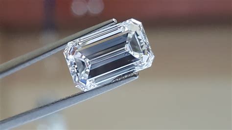 089 Ct Emerald Cut Diamond K Color Vs2 Clarity