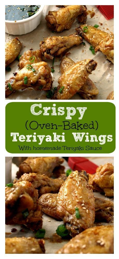 Chicken wing sizes vary greatly so you may need to decrease or increase the cooking time depending on the. Crispy Baked Teriyaki Wings | Recipe | Baked teriyaki ...